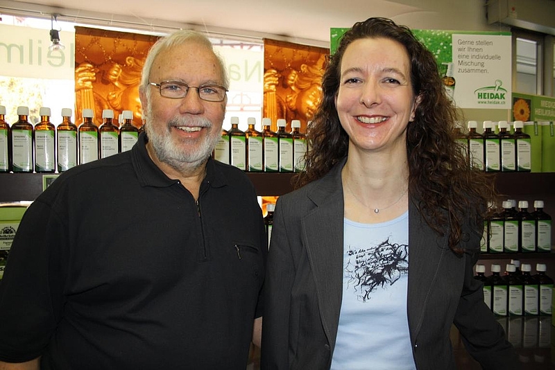 Erwin Horlacher und Esther Bernet